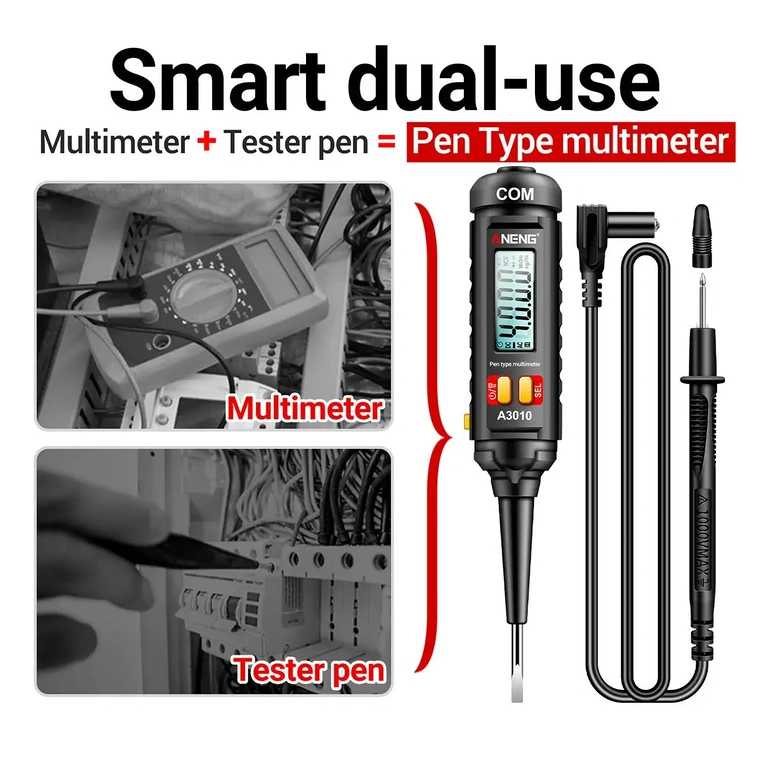 Praktisk demonstration af brug af spændingstester