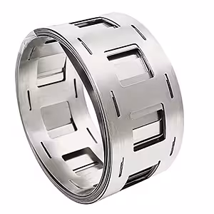 Ren Nikkel 2P Flad Strimmel til Punktsvejsning af 18650 Batterier – Rulle 5m (0,15mm x 27mm)