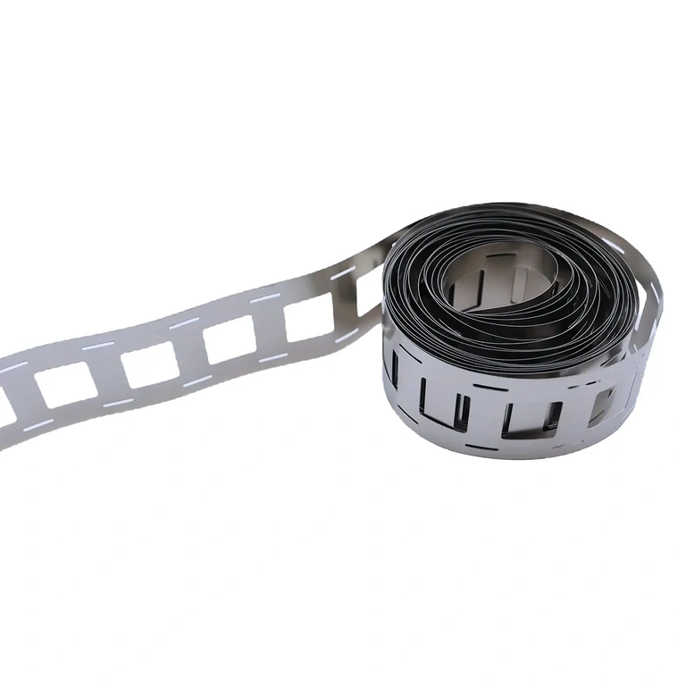 Punktsvejsning på ren nikkel-bånd