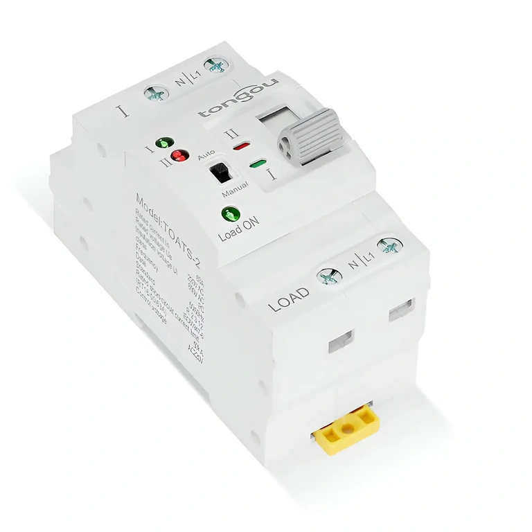 Detalje af ATS terminaler Nærbillede af ATS-terminaler