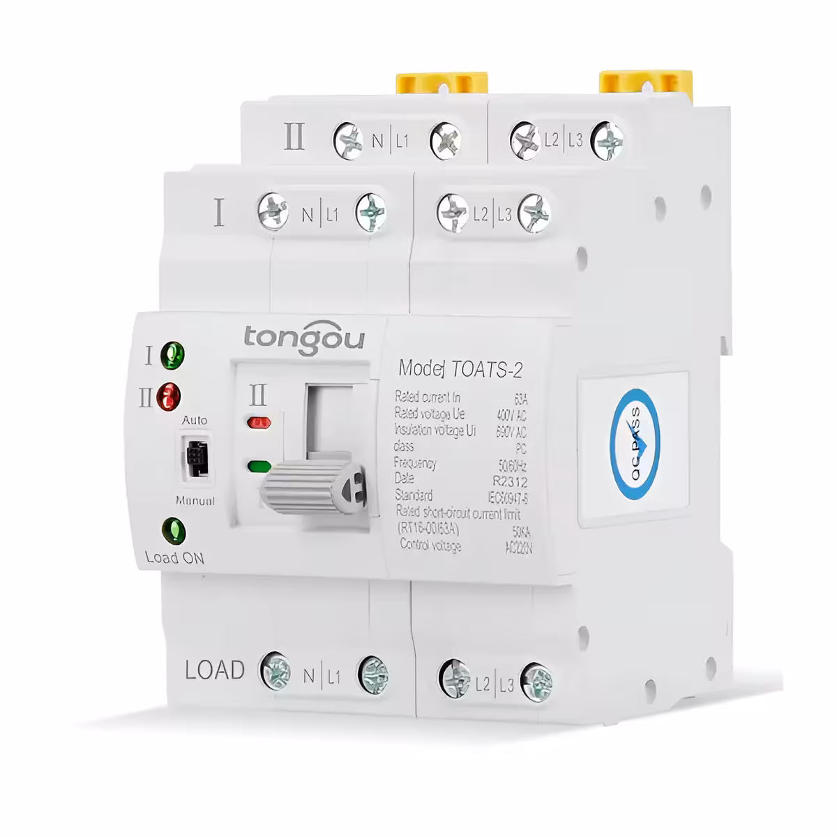 Hurtig skiftesystem mellem primær og backup-strømkilde