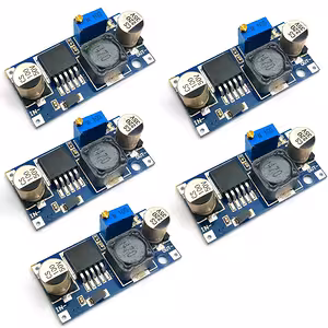 Sæt 5 stk LM2596S DC-DC Step-Down 3A Justerbar Spændingsregulator Buck Converter