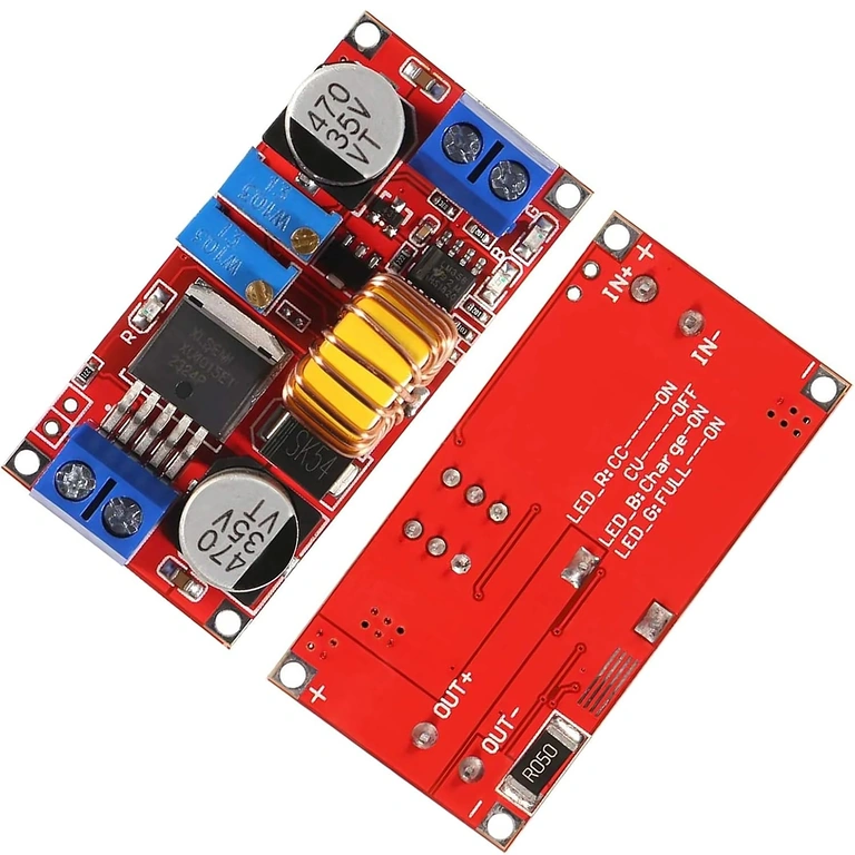 XL4015 justerbar konverter – topvisning