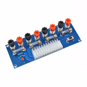 PC ATX Strømforsyningsadapter 12V 5V – Konverteringskort til Desktop Computer