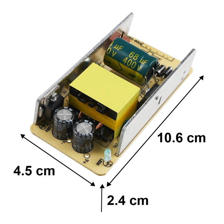 Slim 24V LED strømforsyning, ideel til LED-strips