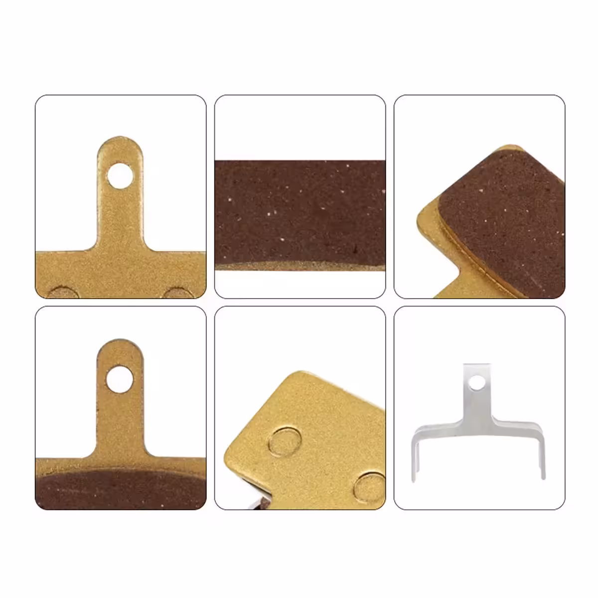 Holdbare kobberbremseklodser til elektriske cykler