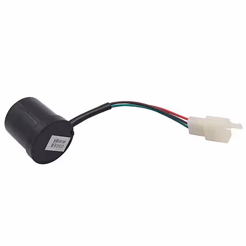Signalrelæ 48V-60V til elektrisk scooter, 3-pin LED
