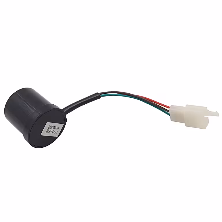 Signalrelæ 48V-60V til elektrisk scooter, 3-pin LED