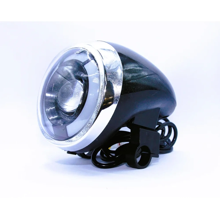 Sidevisning af LED-forlygte til Citycoco 60V scooter
