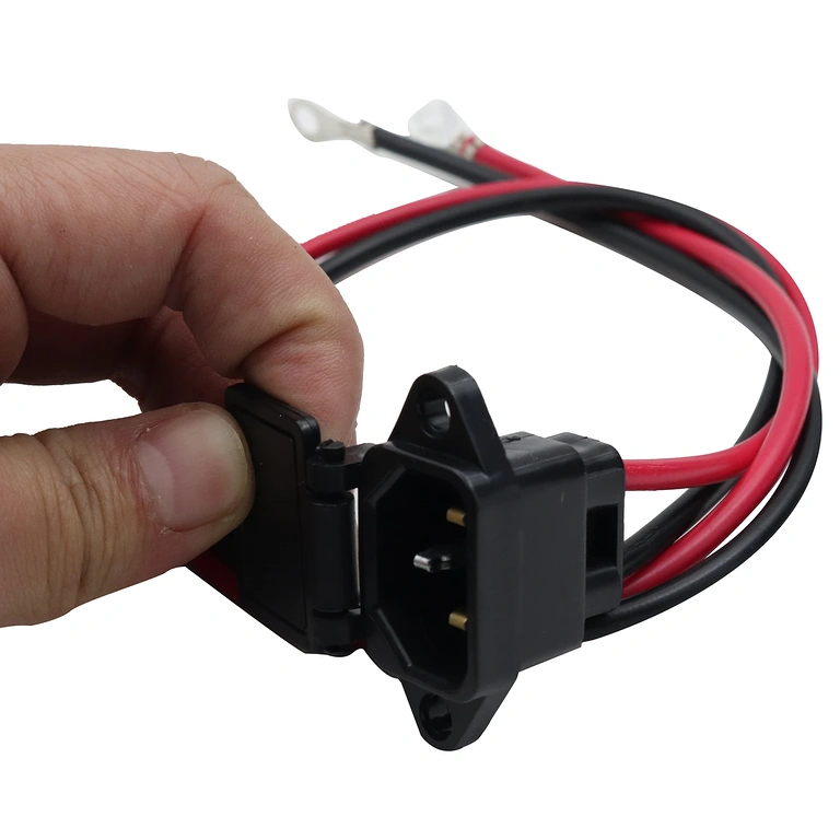 Opladningsstik til Citycoco og Harley elektriske scootere