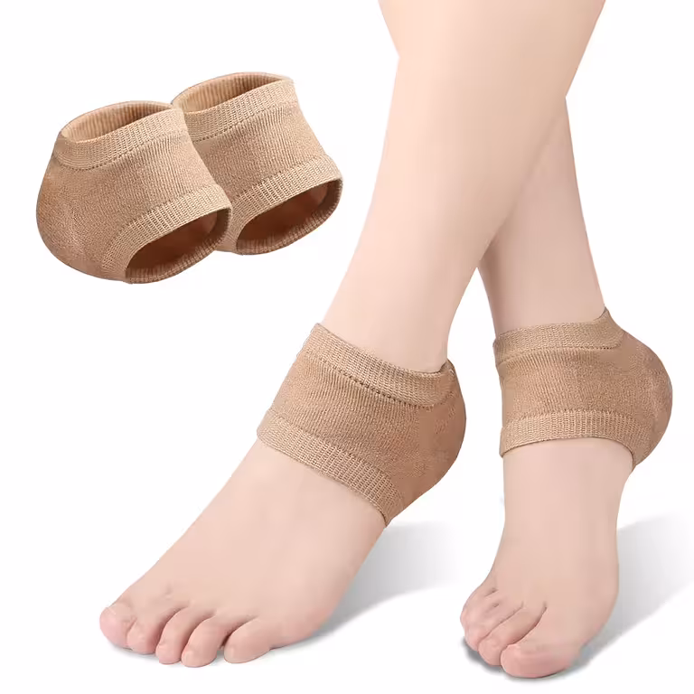 Silicone hælbeskyttelse – Gelindlæg, indlægssåler og puder til sko, sandaler og fodtøj