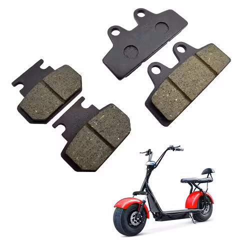 Sæt bremseklodser til Citycoco Harley elektrisk scooter – kompatibel med kinesisk scooter – for / bag