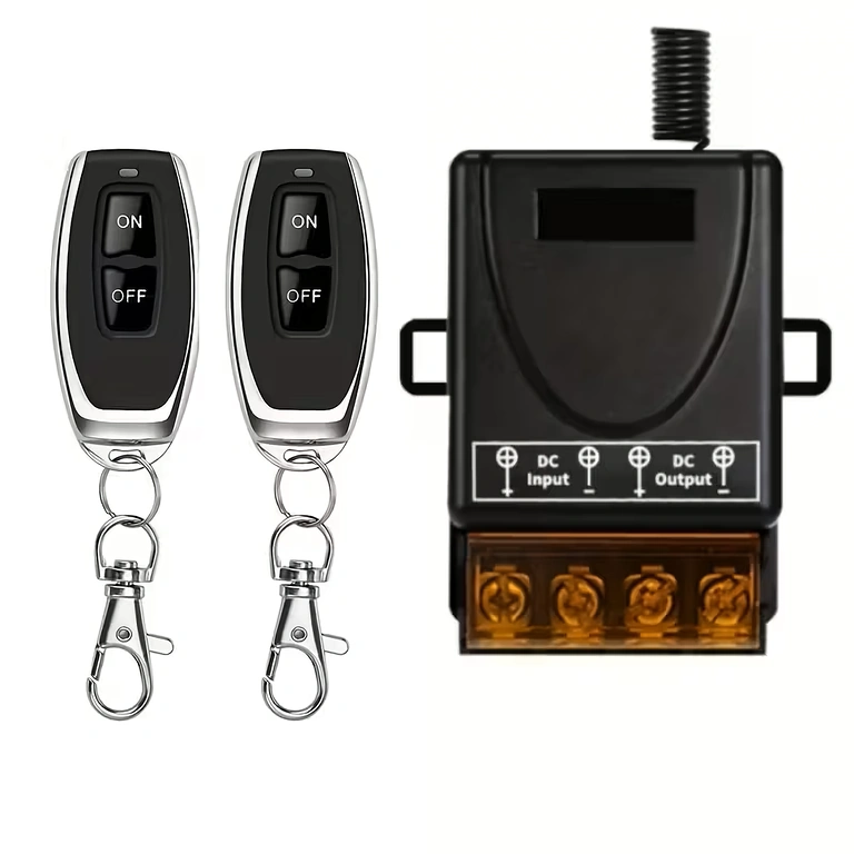 24V 30A fjernstyret relæ til pumper, lys og industriudstyr