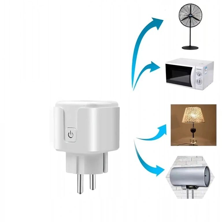 Smart stikkontakt med fjernbetjening, ideel for ældre og personer med nedsat mobilitet