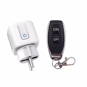 RF433 stikkontakt med fjernbetjening – radio styret kontakt og stikkontakt
