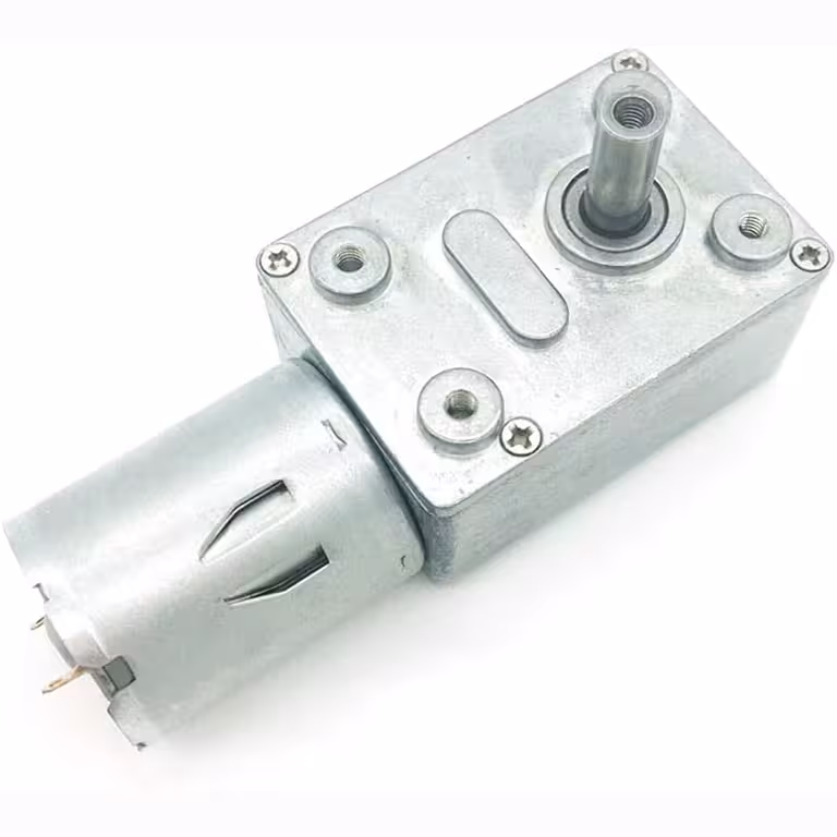 12V GY-370 gearmotor – lavhastigheds, højt drejningsmoment og selvbremsende funktion