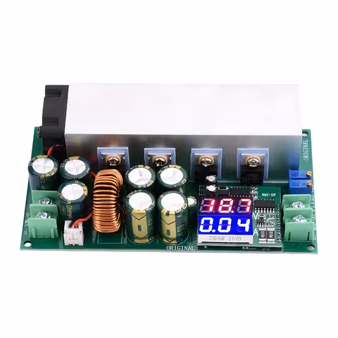 DC12-80V 20A justerbart Step-Down modul 600W med konstant strøm og digital display – Premium nedtrapper