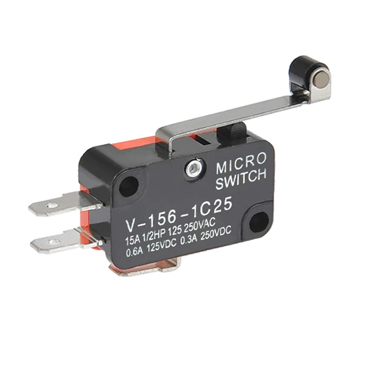 Detalje af monteringshul på afbryderen