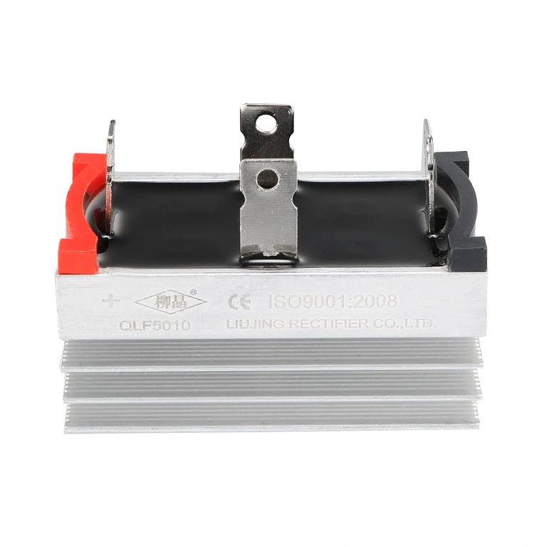 Enfaset ensretterbro med køleprofil – frontvisning