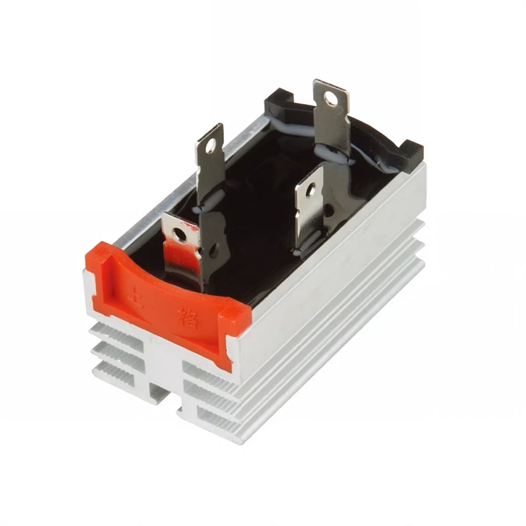 Enfaset ensretterbro – sidevisning