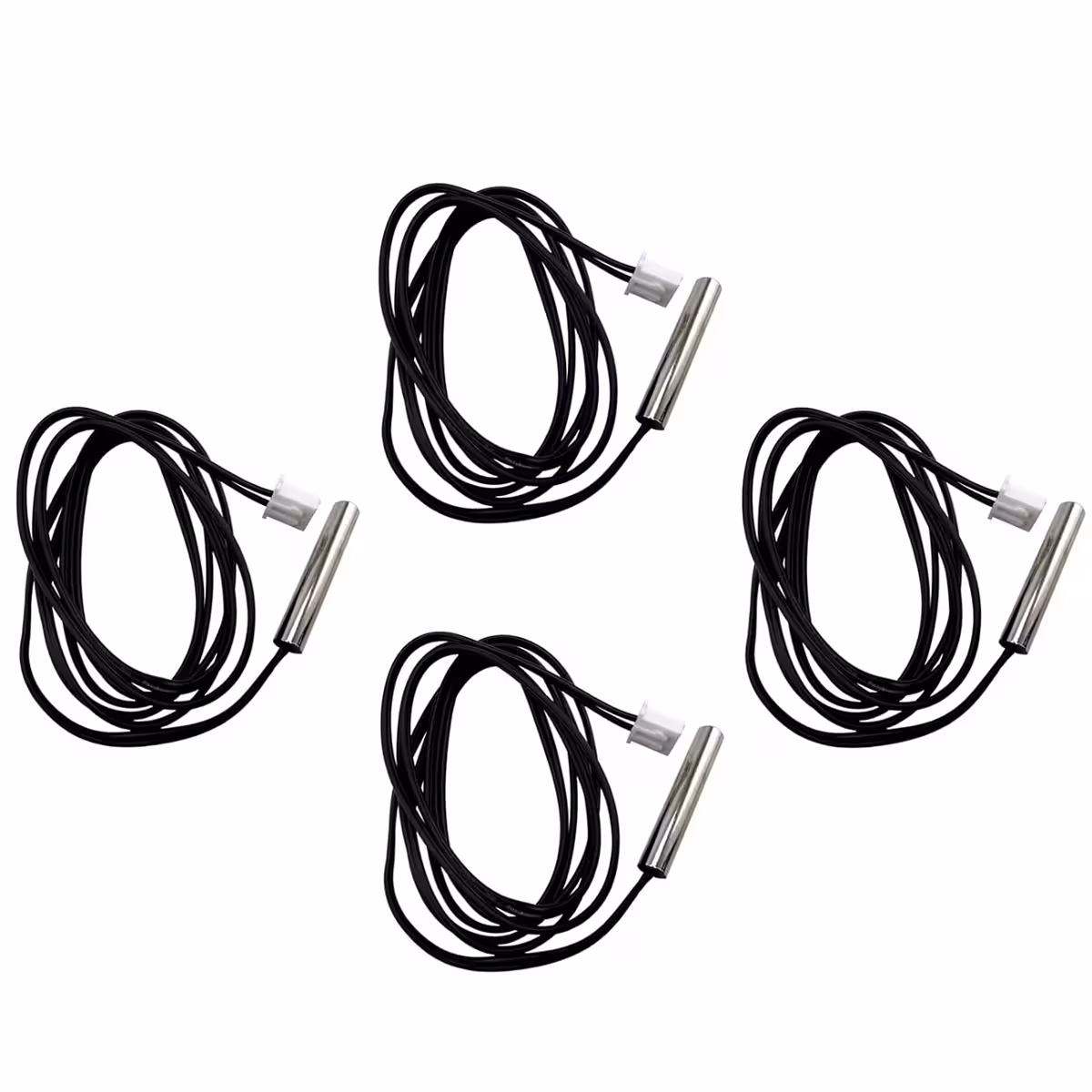 Sæt med 4 stk. NTC 10K temperatursensor til varmeanlæg