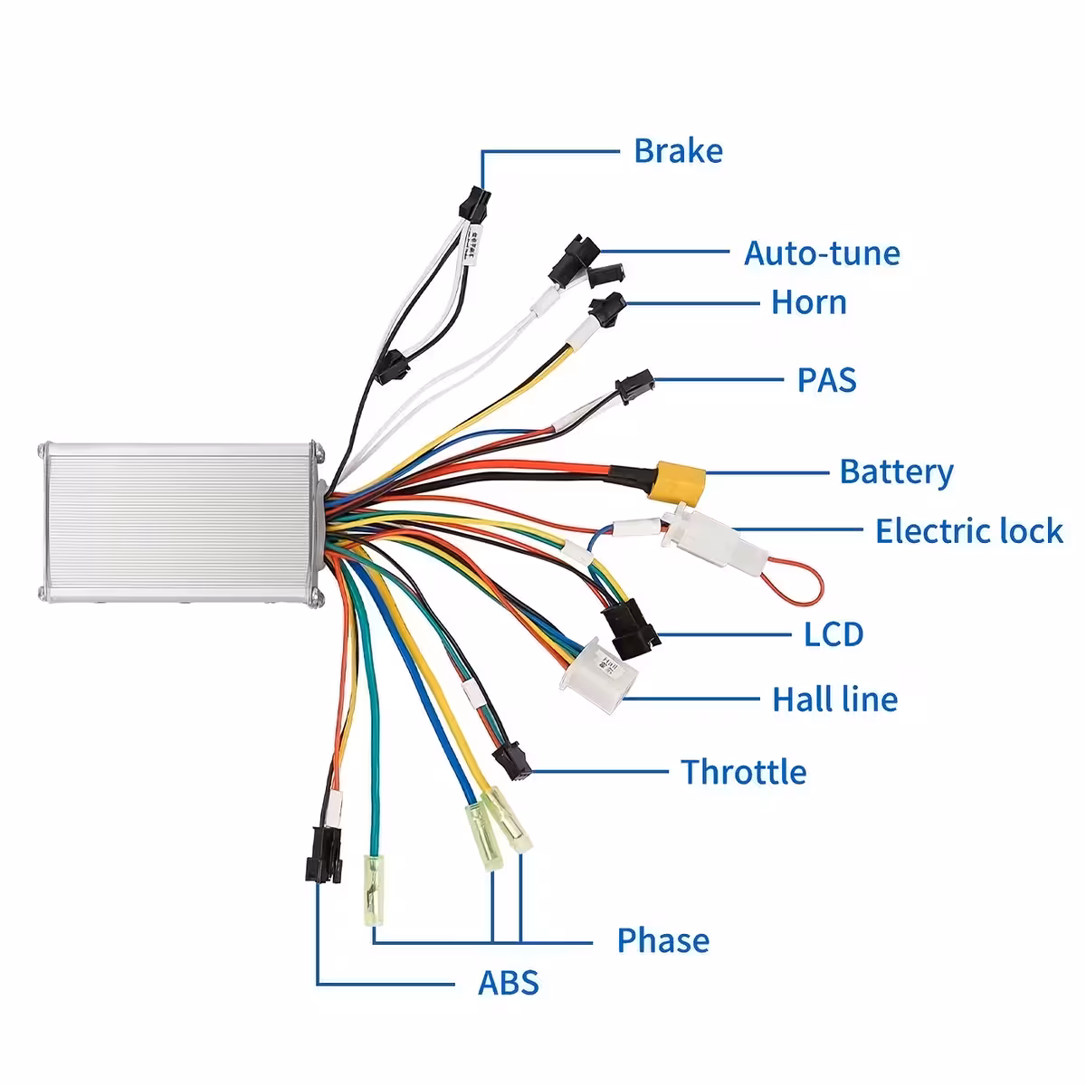 Installation af universel controller TF100 til elektrisk løbehjul