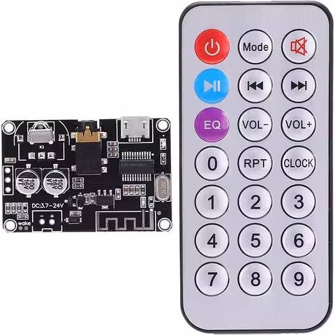 Fjernbetjening Bluetooth-modul XY-WRBT – knapfunktioner