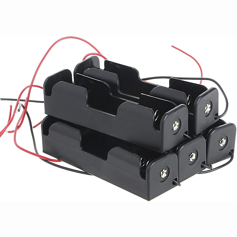 Montering batteriholder Installation af 18650 batteriholder