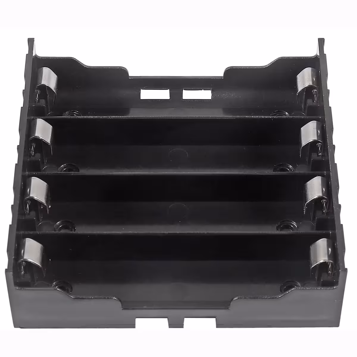 18650 batteriholder 4 slots – topvisning