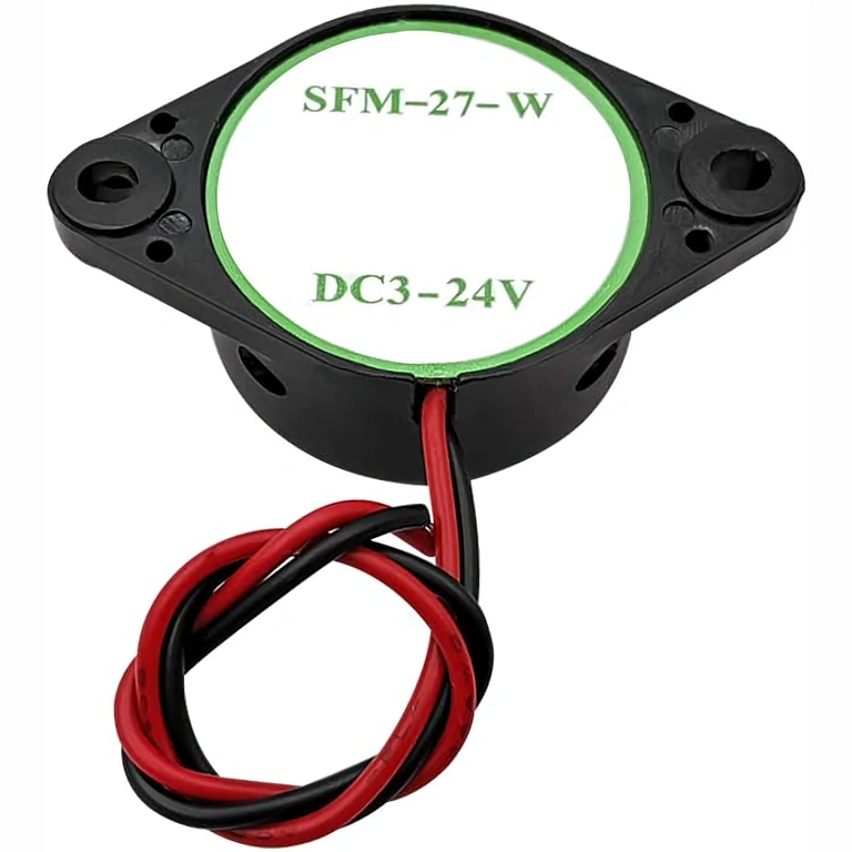 Tilslutningsdiagram buzzer Tilslutning af piezoelektrisk buzzer 3–24V til DIY kredsløb