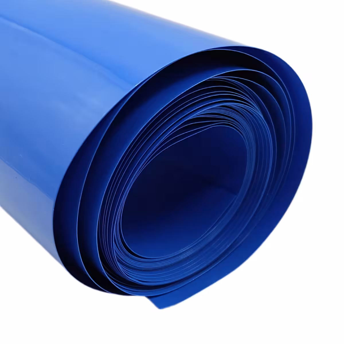 Blåt flammehæmmende PVC-krympetor til batteriisolering 1 meter