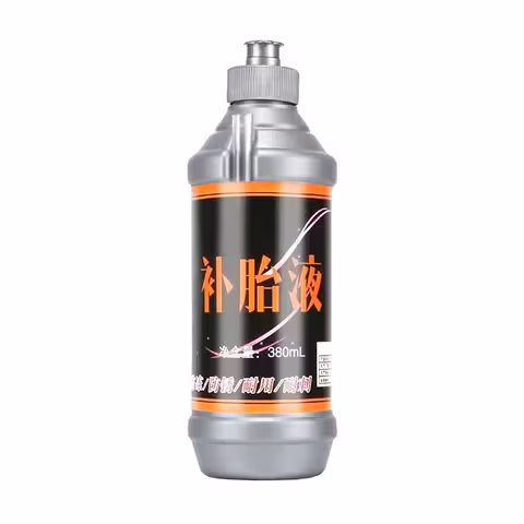 Flaske med punktspray på 380 ml til tubeless- og slangedæk